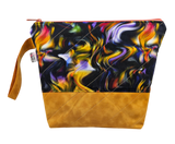 Oil Slick and Gold - Project Bag - Medium