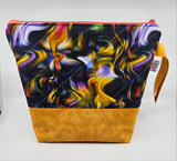 Oil Slick and Gold - Project Bag - Medium