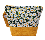 Happy Daisies - Project Bag - Medium