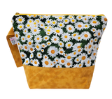 Happy Daisies - Project Bag - Medium