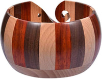 Yarn Bowl - Joyeee Wooden (6" x 6" x 3'')