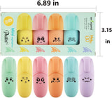 Cute Mini Highlighters - 6 Colors