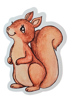 Squirrel Baby - Chaos Sticker