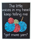 The little voices in my head... - Chaos Sticker