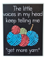 The little voices in my head... - Chaos Sticker