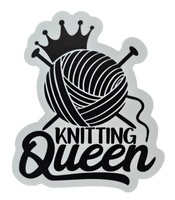 Knitting Queen - Chaos Sticker