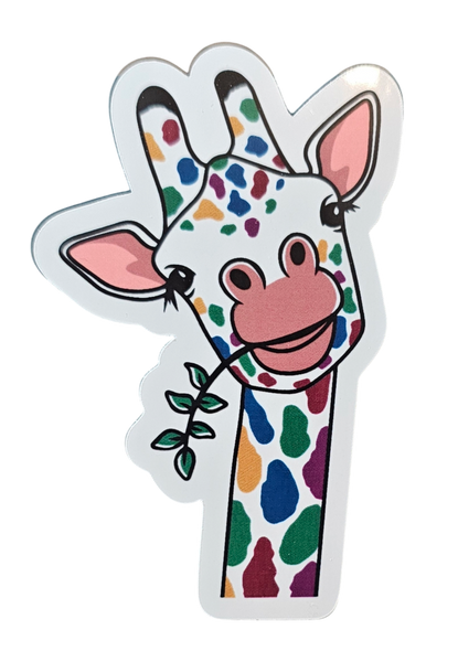 Rainbow Giraffe - Chaos Sticker