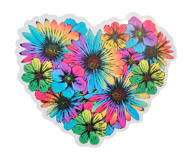 Heart Full of Daisies - Chaos Sticker