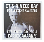 Billy Idol - Nice Day for a Cardigan! - Chaos Sticker