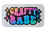 Crafty Babe - Chaos Sticker