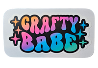 Crafty Babe - Chaos Sticker