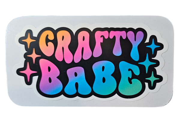 Crafty Babe - Chaos Sticker