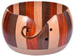 Yarn Bowl - Joyeee Wooden (6" x 6" x 3'')