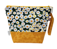 Happy Daisies - Project Bag - Medium